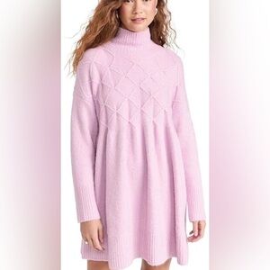 Free People Turtleneck Sweater Dress